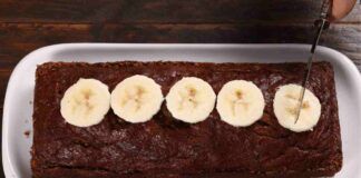 Banana cake al cioccolato fondente nulla di più leggero e sano a colazione!