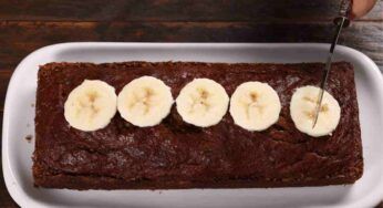 Banana cake al cioccolato fondente: nulla di più leggero e sano a colazione!