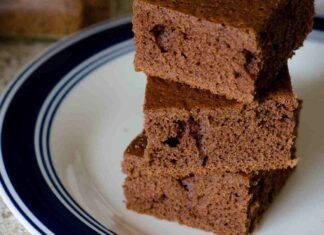 Brownies di soia e caffè