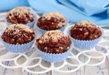 Cacao e cocco si sposano per dare vita ad un dessert unico perfetto in qualsiasi momento della giornata
