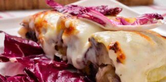 Cannelloni di crepes con radicchio e non solo scopri l'ingrediente che li rende speciali