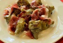 Carciofi con prosciutto: l'incredibile piatto completo che va per la maggiore su internet!