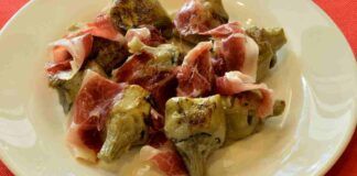 Carciofi con prosciutto: l'incredibile piatto completo che va per la maggiore su internet!