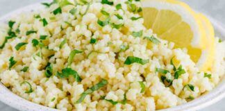 Cous cous al limone: semplice e gustoso, ti rimette in salute a ogni cucchiaiata