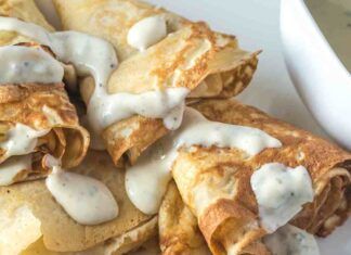Crepes favolose: provale con il gorgonzola!