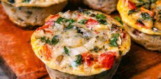 Muffin alla pizzaiola con funghi questo si che sarà un antipasto sfizioso e godurioso