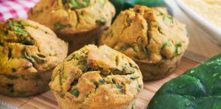 Muffin agli spinaci leggerissimi: prepariamoci all'arrivo della Pasqua con gusto!