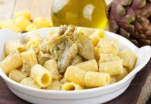 Pasta ai carciofi light: cremosa e croccante, ti rimette in forze fin dalla prima forchettata