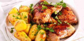 Pollo per cena fallo alla diavola: con le patate farai felici tutti, anche i palati più difficili!