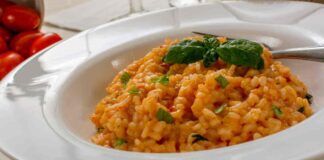 Risotto con pomodori San Marzano: 10 minuti, e lo metti in tavola!