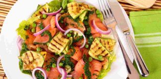 Salmone e verdure per un piatto sublime e leggero, ideale per un pasto fuori casa Ricettasprint