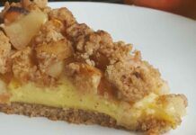 Sbriciolata con crema al limone e pere 21042023 ricetta sprint