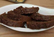 Torta di ricotta cacao e noci, è una leggera nuvoletta super golosa non vi immaginate che successo Torta di ricotta cacao e noci 19042023 ricettasprint