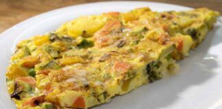 Frittata di minestrone: tutto il benessere in un unico piatto imperdibile, per di più cotto in forno!