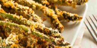 Asparagi croccanti light| metti in forno sono subito pronti|