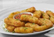 Bastoncini di zucchine croccant
