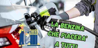 La benzina ecologica con latte e vodka