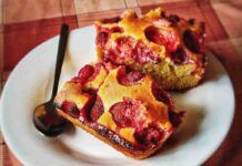 Brownies allo yogurt con miele e fragole 11052023 ricettasprint
