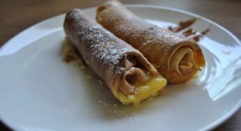 Crepes alla crema e pere, una bontà sorprendente e deliziosa tutta da provare