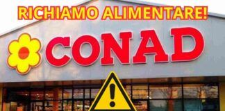 Richiamo alimentare urgente da Conad