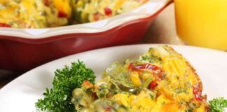 Frittata di verdure al forno fai il pieno di vitamine a cena!