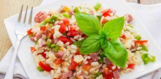 Insalata di riso leggerissima| invitante, appetitosa e buonissima