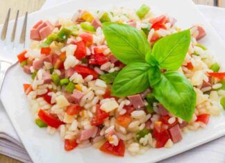 Insalata di riso leggerissima| invitante, appetitosa e buonissima