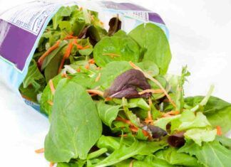 Quanto è sicura l'insalata in busta