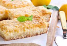 Merendine lemon bars: soffici e fragranti per un dopocena da non dimenticare Merendine lemon bars soffici e fragranti per un dopocena da non dimenticare