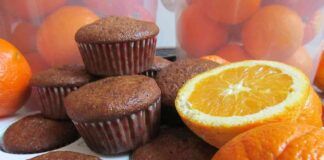 Muffin al doppio cioccolato e arancia 19052023 ricettasprint