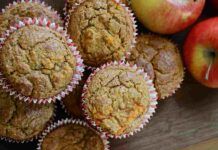 Muffin alle mele grattugiate| Light e invitanti| sgonfiano fin dal primo morso