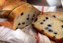 Plumcake ai mirtilli soffice| e pronto subito| il peccato di gola con poche calorie