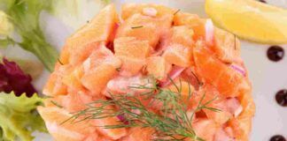 Tartare al salmone