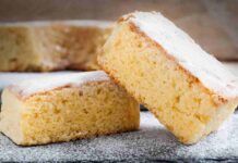 Torta nuvola al limone senza burro nulla di più godurioso, si scioglie in bocca al primo assaggio