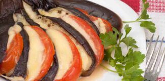 Ventagli di melanzane alla caprese più veloce della parmigiana, ma altrettanto buona!