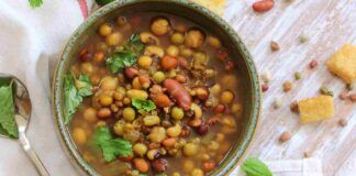 Zuppa di legumi estiva la ricetta giusta per mettersi in forma, ti sazi ma senza prendere peso