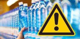 Malore dopo avere bevuto acqua minerale comprata al supermercato