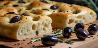 Focaccia olive e rosmarino ti svelo il trucchetto per farla alta e con le bolle