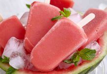 Ghiaccioli all'anguria | freschi, gustosi, light e senza zucchero
