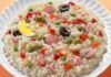 Insalata di riso | fredda, saporita e leggera | dimagrisci cucchiaio dopo cucchiaio