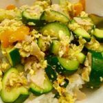 Insalata di riso verdure e uovo | light e gustosa | dimagrisci mangiando
