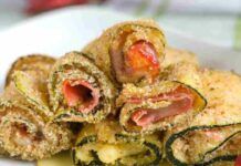 Involtini di zucchine al forno: una vera squisitezza, li amerete subito e il bis è assicurato! Involtini di zucchine al forno una vera squisitezza, li amerete subito e il bis è assicurato!