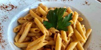 Pennette con speciale crema di funghi 07062023 ricettasprint