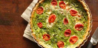 Quiche tricolore un'esplosione di gusto e colori per celebrare un giorno di festa