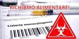 Richiamo alimentare per allarme Listeria monocytogenes