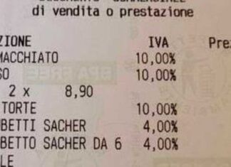 Scontrino shock - RicettaSprint