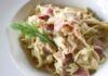 Spaghetti cremosi con guanciale li prepari in pochi minuti e salvi il pranzo della tua famiglia
