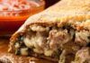 Strudel di pane con salsicce e provola questa si che è una cena con in fiocchi