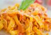 Tagliatelle pomodorini e pancetta per un pranzo last minute, ma senza rinunciare al gusto!