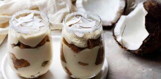 Tiramisù al cocco strati e strati di bontà che non si possono descrivere